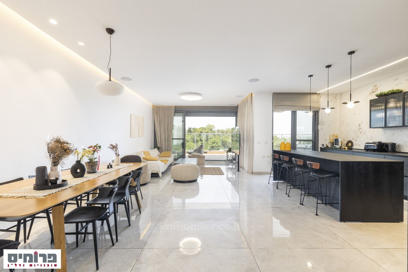 Cobertura 5 cômodos Jerusalém Ein Kerem 457-IBL-1424