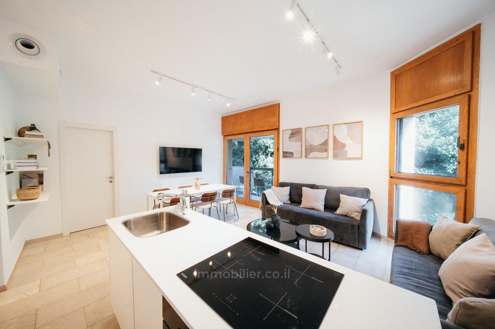 Apartamento 4 cômodos Tel Aviv Centro da cidade 457-IBL-1427