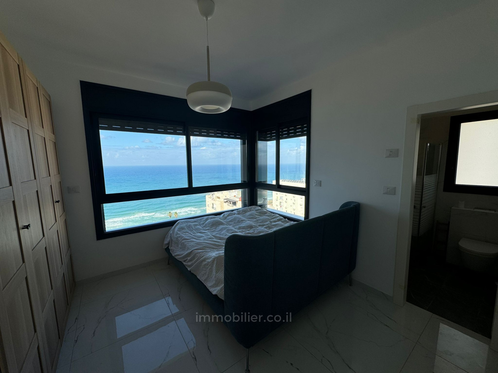 Apartamento 3 cômodos Netanya Kikar 457-IBL-1436