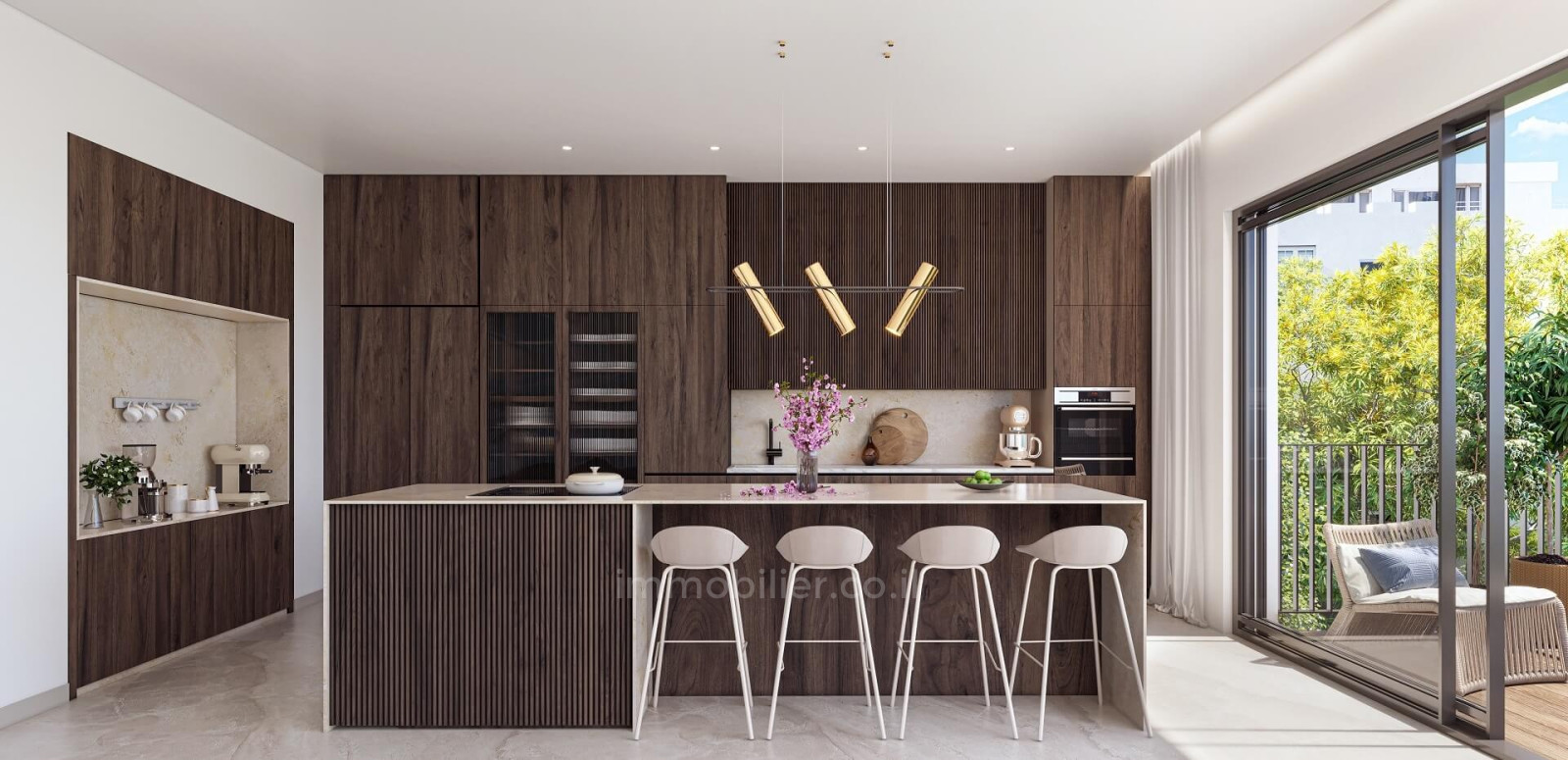 Cobertura 3 cômodos Tel Aviv Centro da cidade 457-IBL-1446