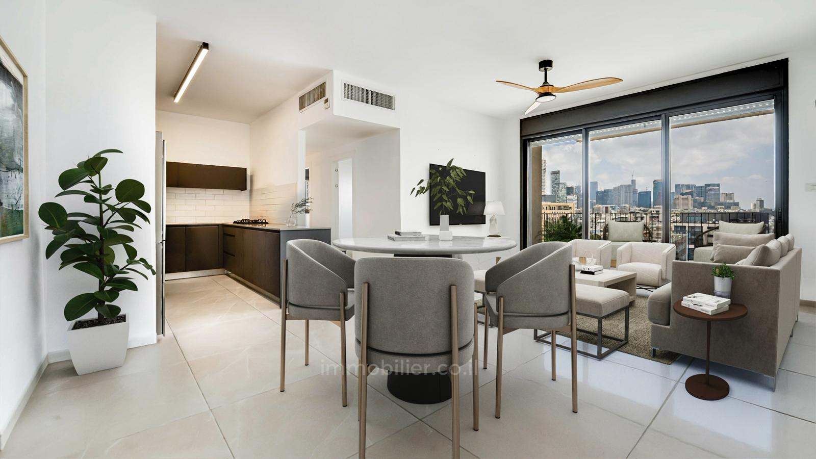 Apartamento 4 cômodos Tel Aviv Florentine 457-IBL-1493