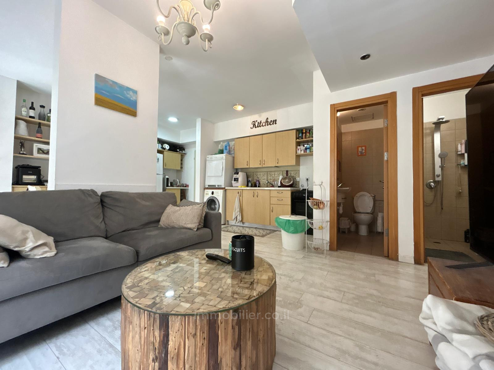Apartamento 3 cômodos Tel Aviv Região marítima ao Sul 457-IBL-1495