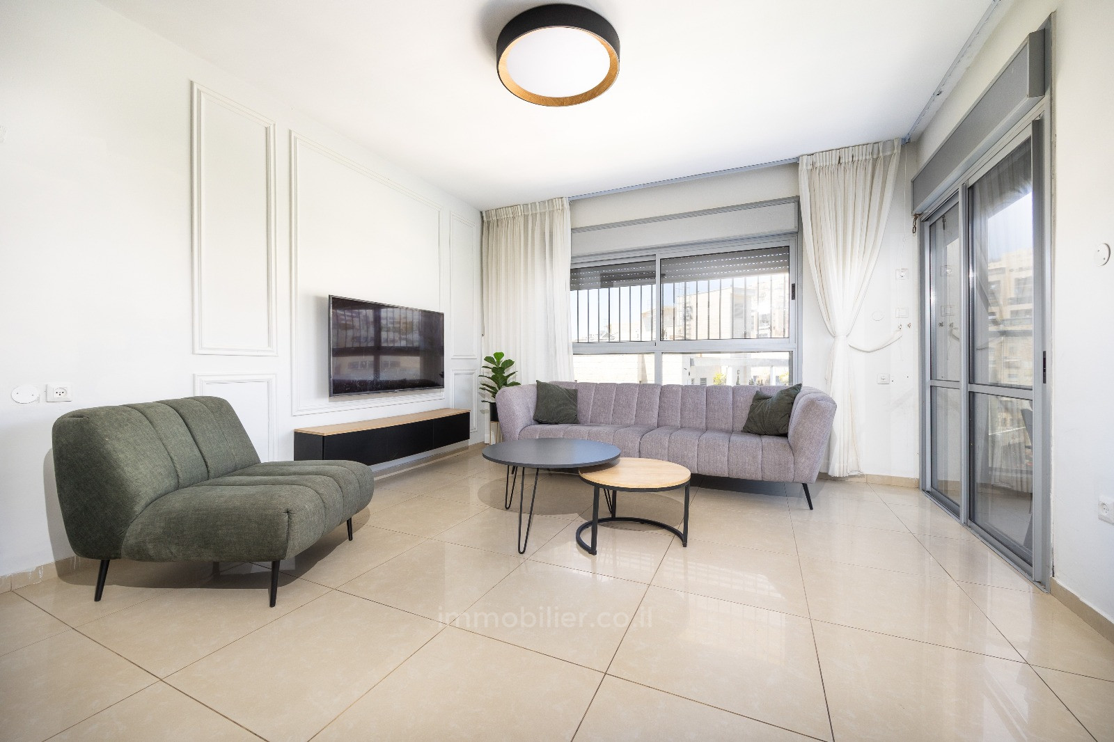 Apartamento 4 cômodos Jerusalém Har Homa 457-IBL-1498