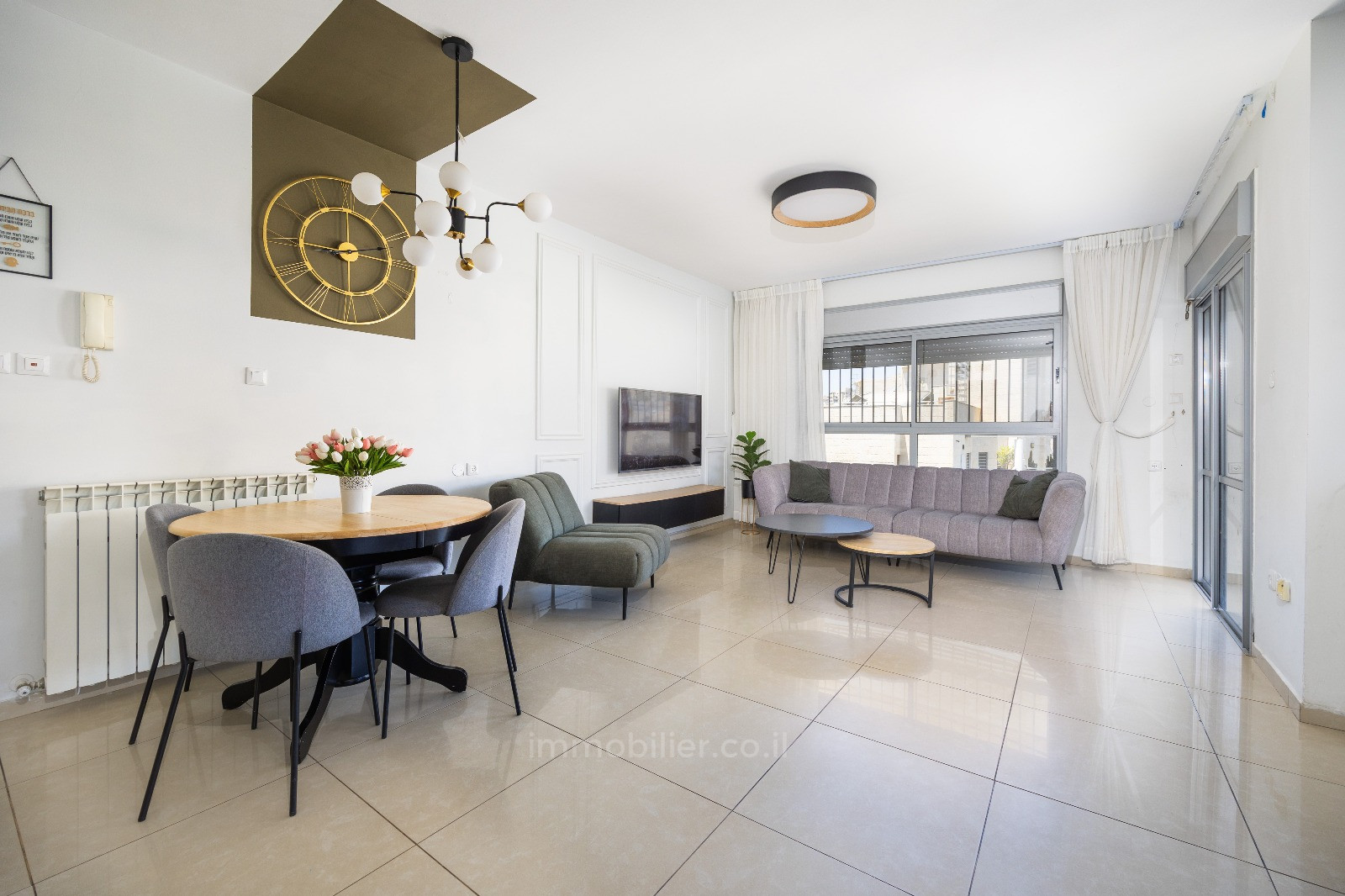 Apartamento 4 cômodos Jerusalém Har Homa 457-IBL-1498
