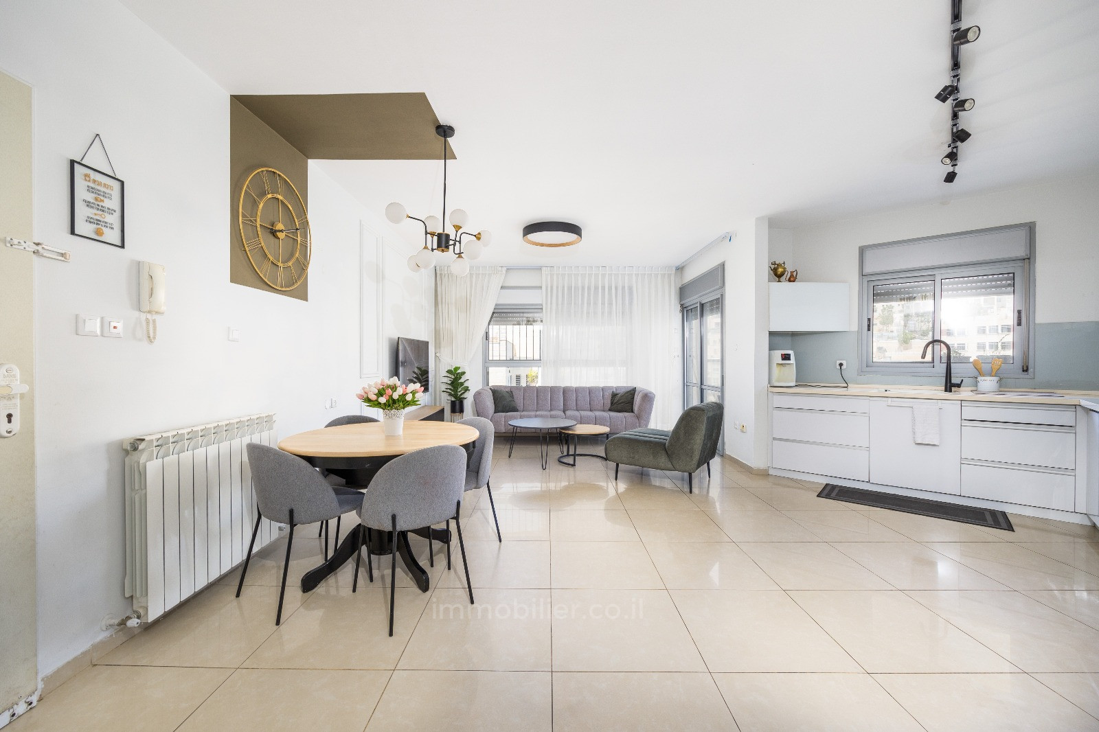 Apartamento 4 cômodos Jerusalém Har Homa 457-IBL-1498