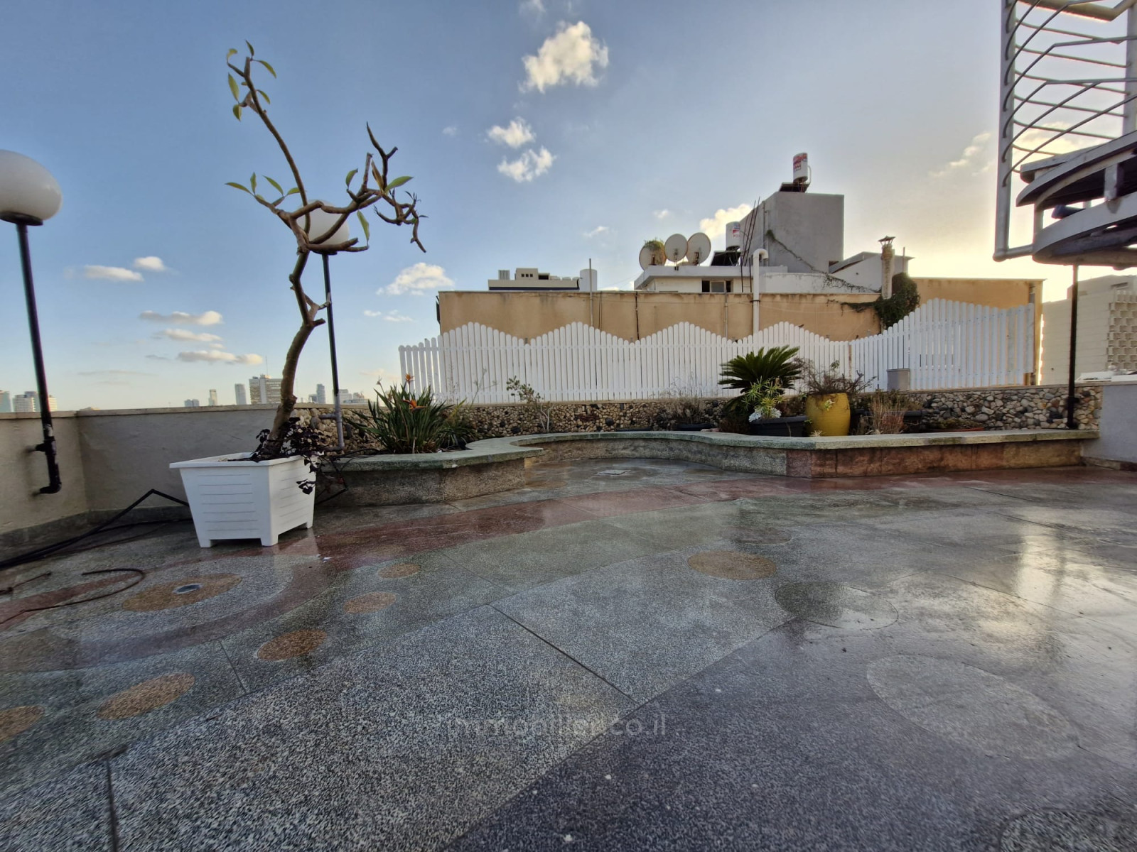 Duplex-Cobertura 5 cômodos Tel Aviv Centro da cidade 457-IBL-1522