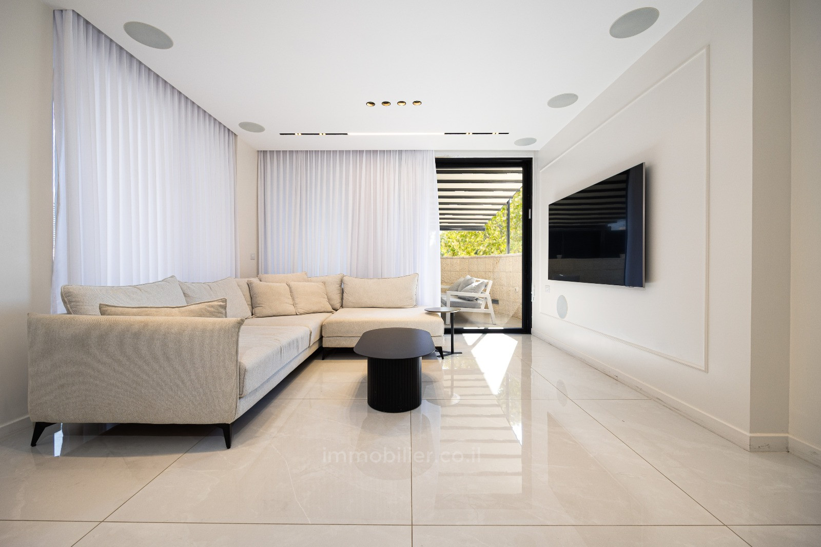 Apartamento garden 4 cômodos Jerusalém Ir Ganim 457-IBL-1529