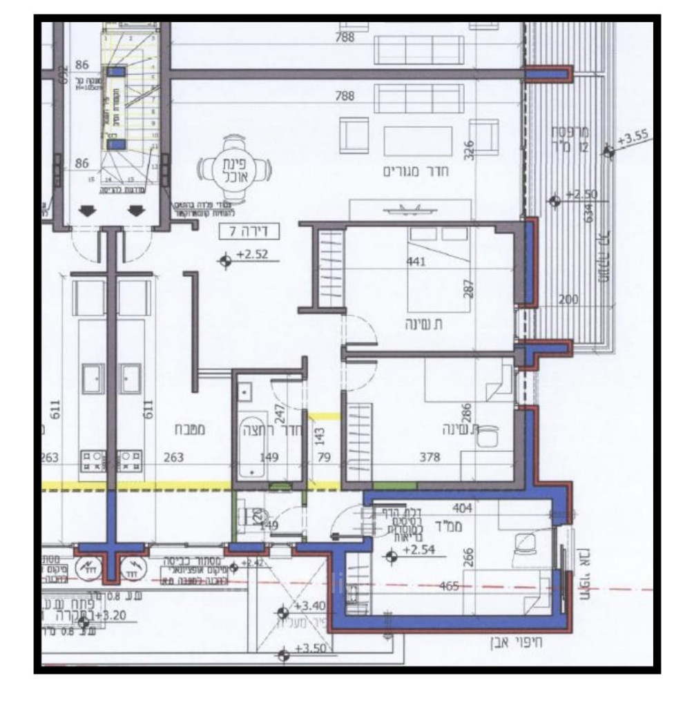 Apartamento 4 cômodos Jerusalém Kiryat Yovel 457-IBL-1536