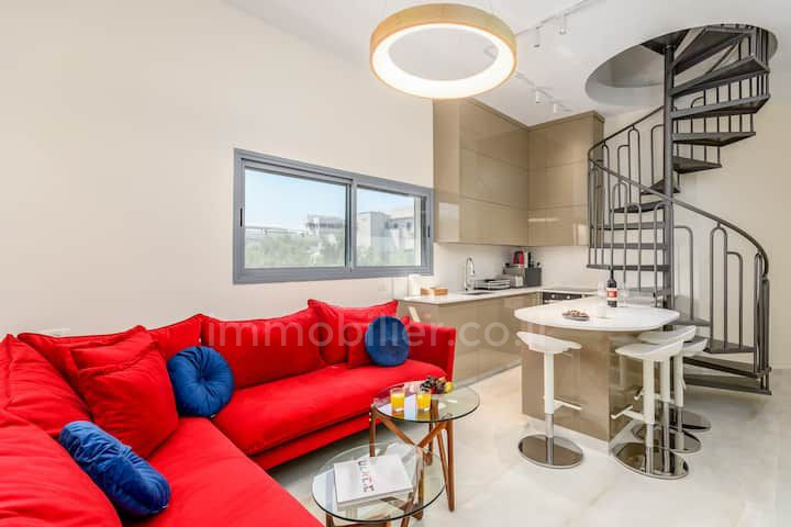 Duplex 3 cômodos Tel Aviv Dizengof 457-IBL-1548