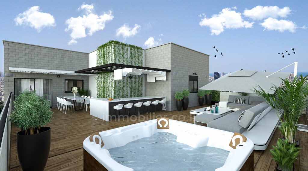 Cobertura 5 cômodos Raanana Est 486-IBL-4