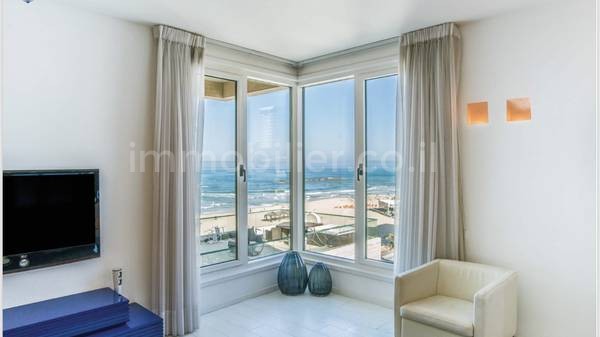 Apartamento 2 cômodos Tel Aviv Primeira linha de mar 488-IBL-31