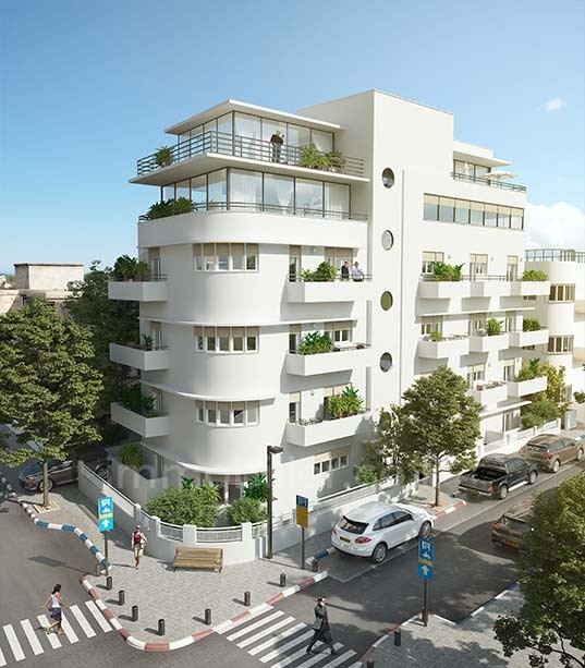 Apartamento 3 cômodos Tel Aviv Lev Tel-Aviv 488-IBL-39