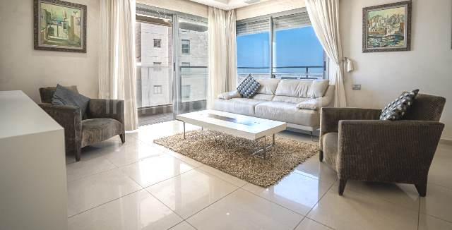 Apartamento 4 cômodos Ashdod Marina 511-IBL-1533