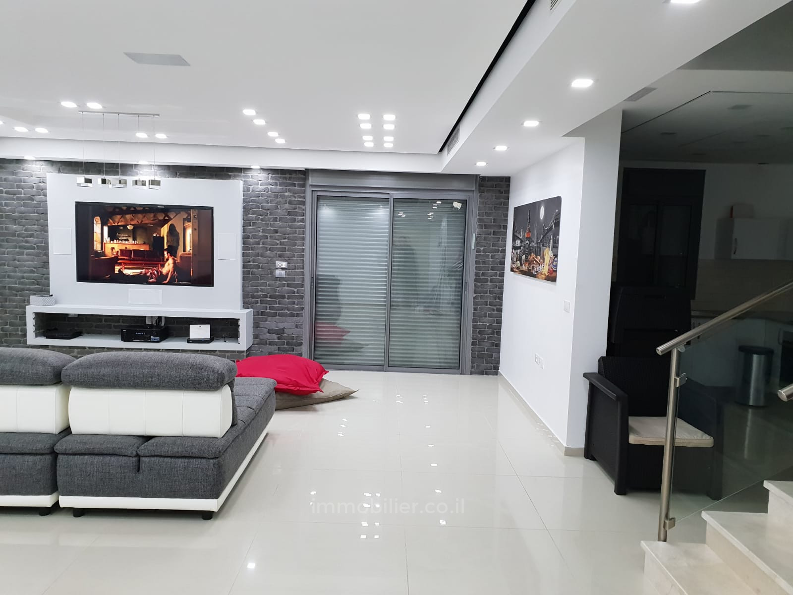 Apartamento garden 5 cômodos Ashdod Mar 511-IBL-1766