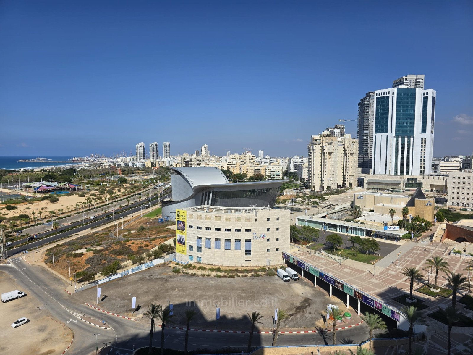 Apartamento 4 cômodos Ashdod Mar 511-IBL-1793