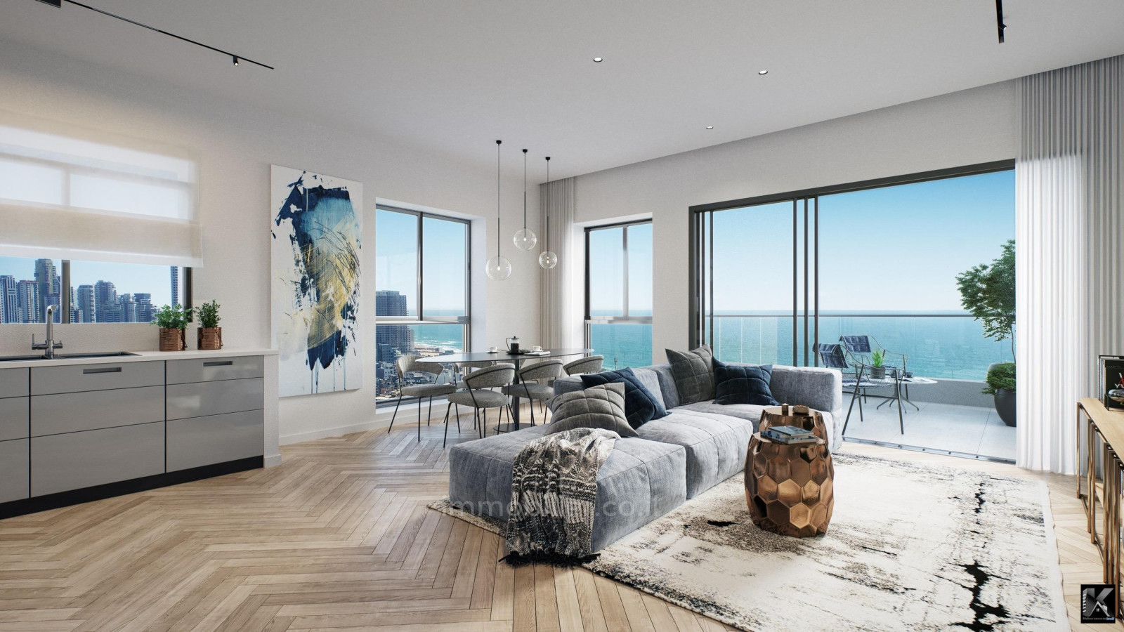 Apartamento 5 cômodos Bat yam Bat yam 513-IBL-101