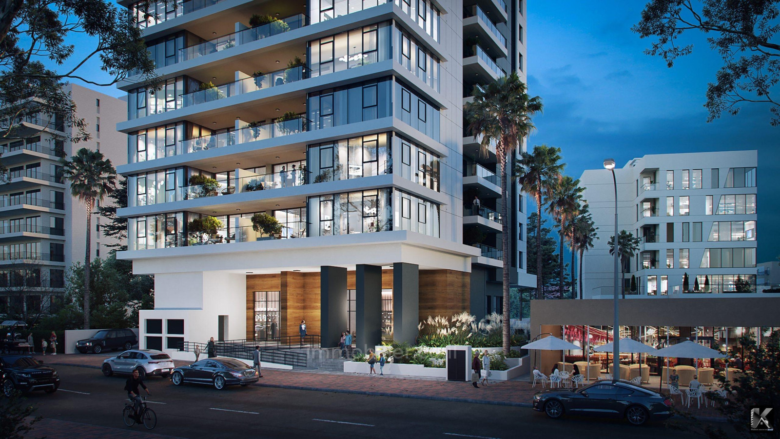 Apartamento 4 cômodos Netanya Kikar 513-IBL-102