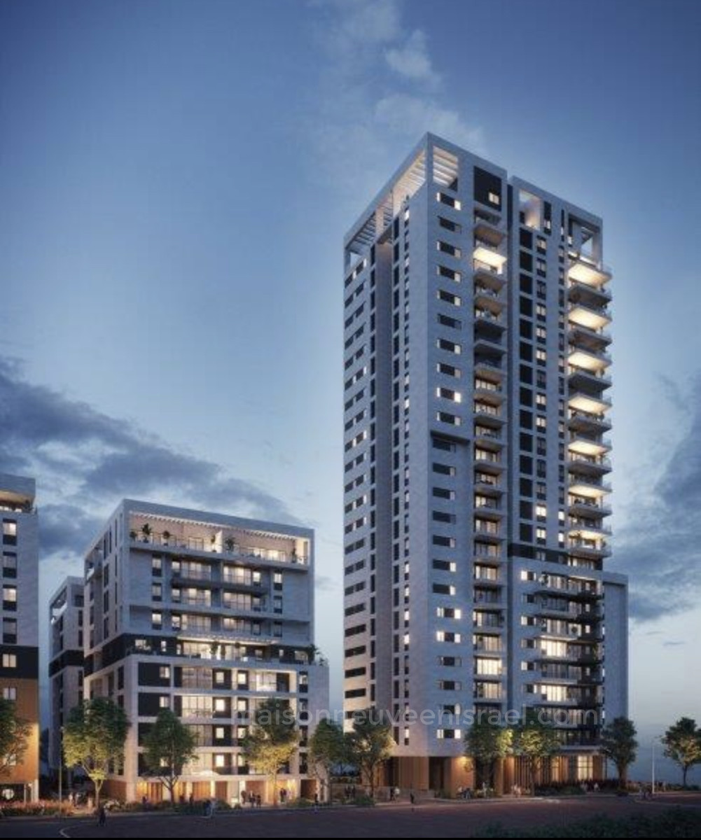 Apartamento 3 cômodos Netanya drom netanya 513-IBL-153