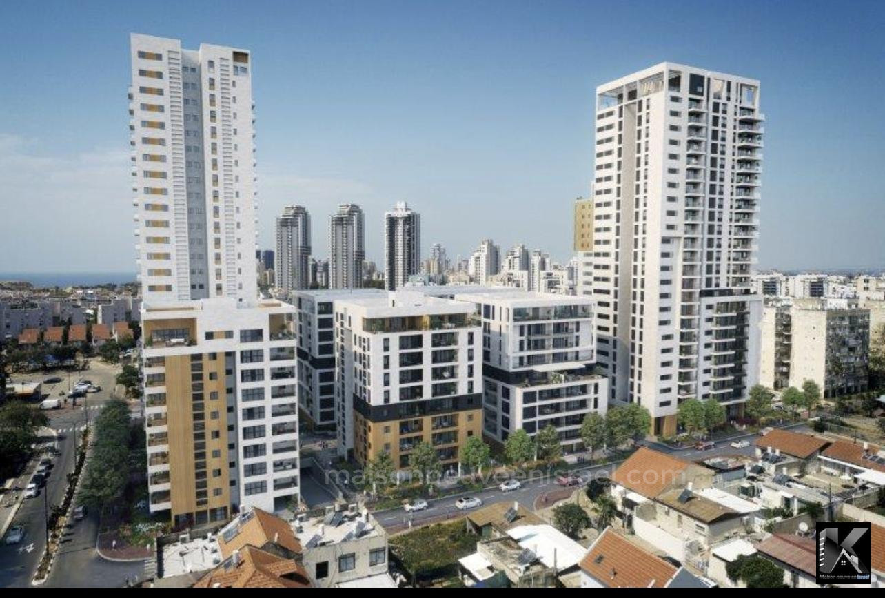Apartamento 4 cômodos Netanya drom netanya 513-IBL-155