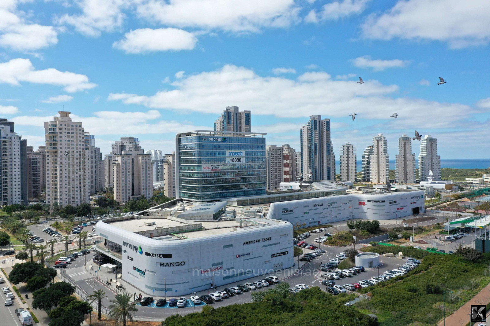 Apartamento 4 cômodos Netanya drom netanya 513-IBL-155