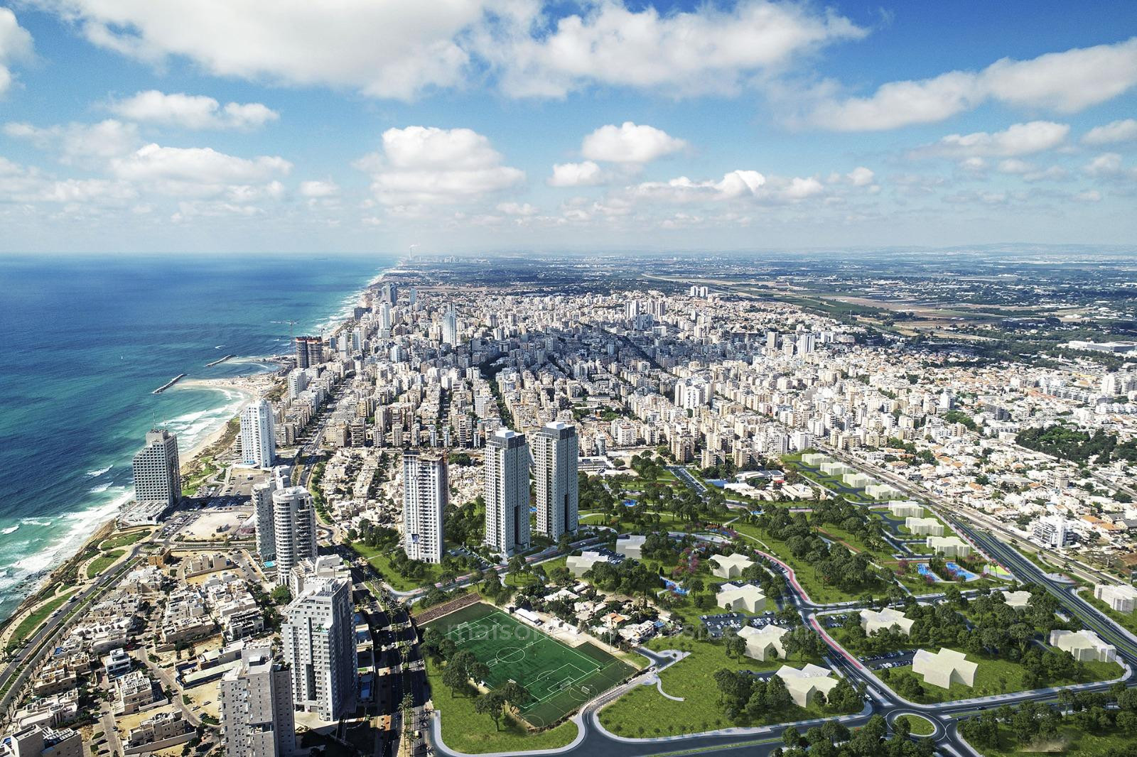 Apartamento 5 cômodos Netanya Parc Hayam 513-IBL-183