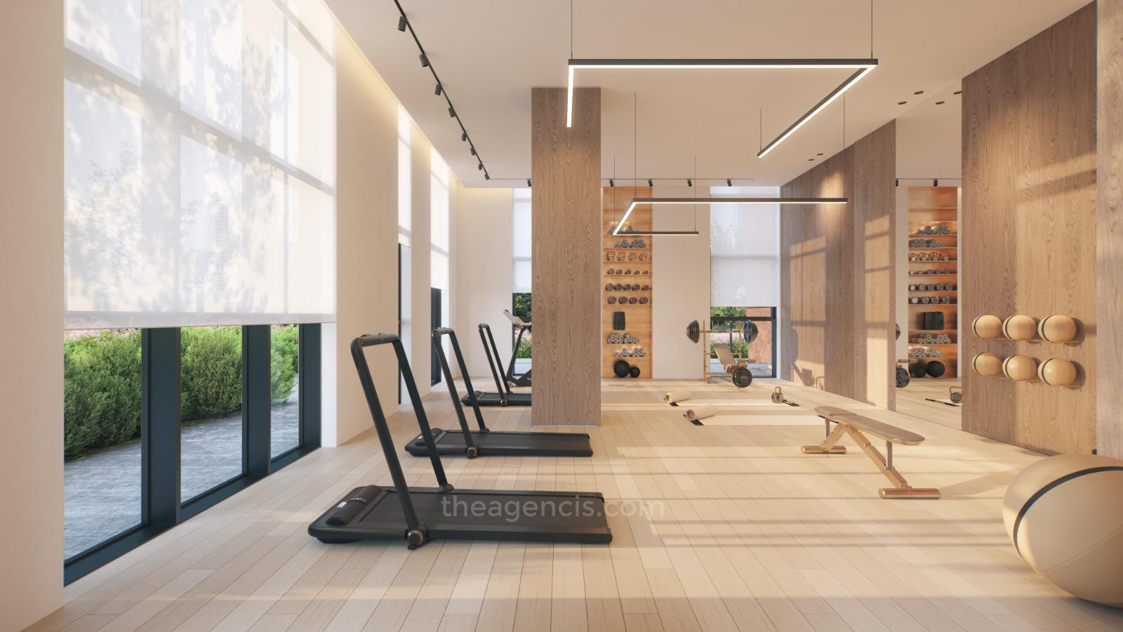 Apartamento 5 cômodos Netanya Parc Hayam 513-IBL-183