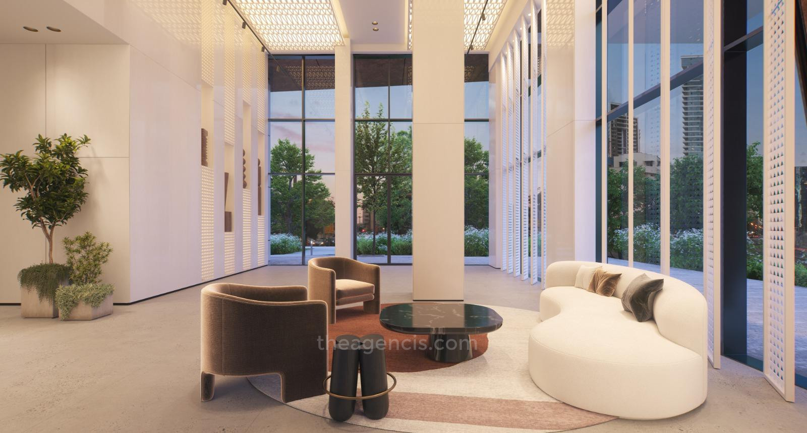 Apartamento 5 cômodos Netanya Parc Hayam 513-IBL-183