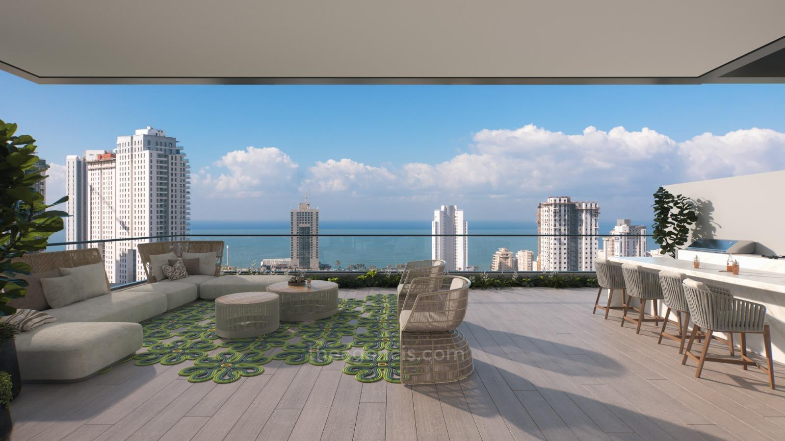 Apartamento 5 cômodos Netanya Parc Hayam 513-IBL-183