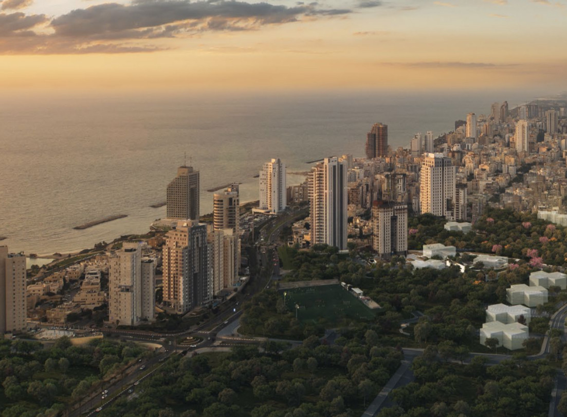 Apartamento 5 cômodos Netanya Parc Hayam 513-IBL-186