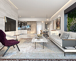 Apartamento 5 cômodos Netanya Centro da cidade 513-IBL-188