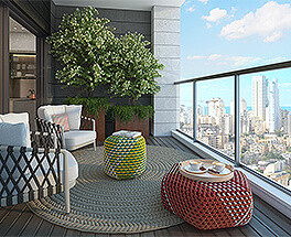 Apartamento 5 cômodos Netanya Centro da cidade 513-IBL-188