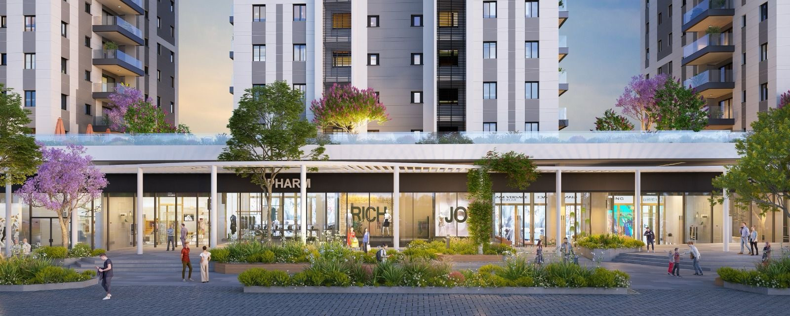 Apartamento 3 cômodos Netanya Neve Oz 513-IBL-197