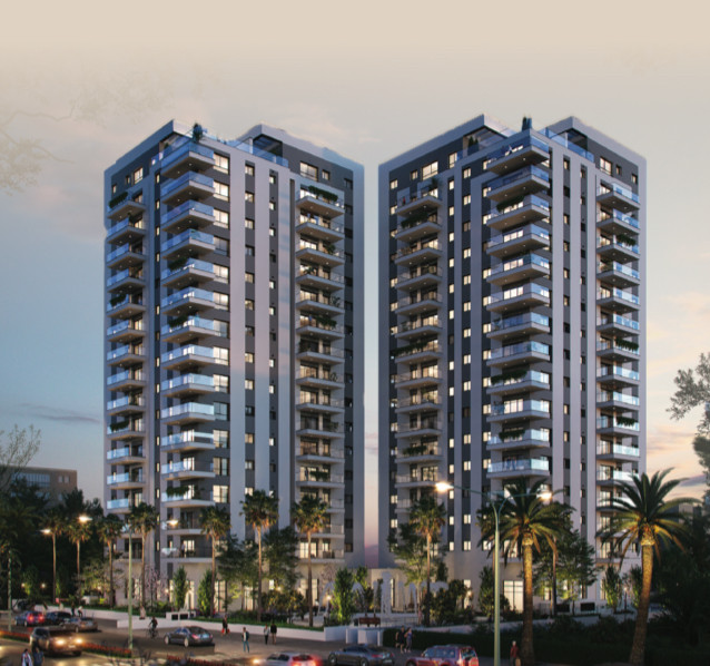 Apartamento 5 cômodos Netanya Parc Hayam 513-IBL-202