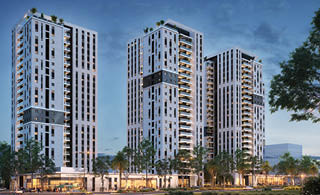 Apartamento 4 cômodos Netanya Ir Yamim 513-IBL-256