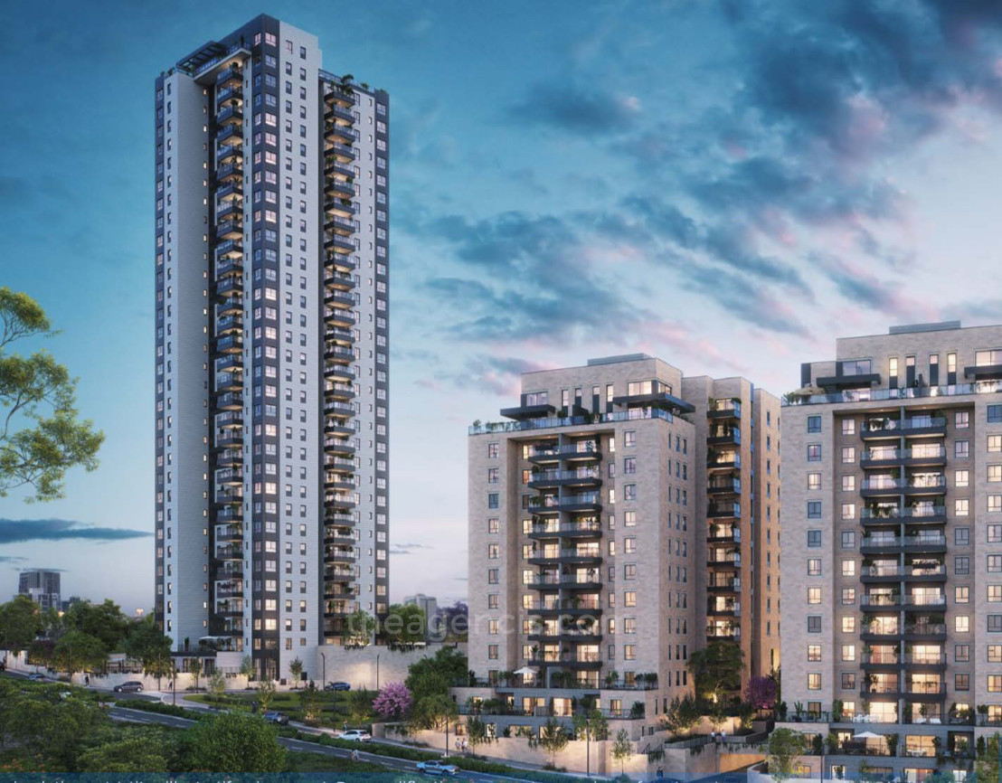 Apartamento 4 cômodos Jerusalém Holyland 513-IBL-267