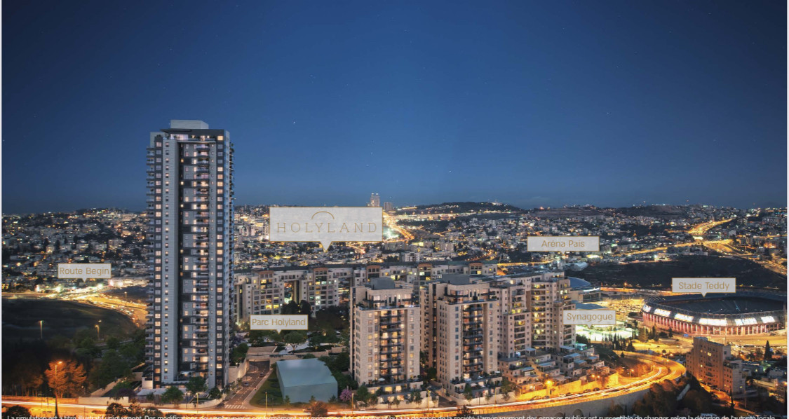 Apartamento 4 cômodos Jerusalém Holyland 513-IBL-267