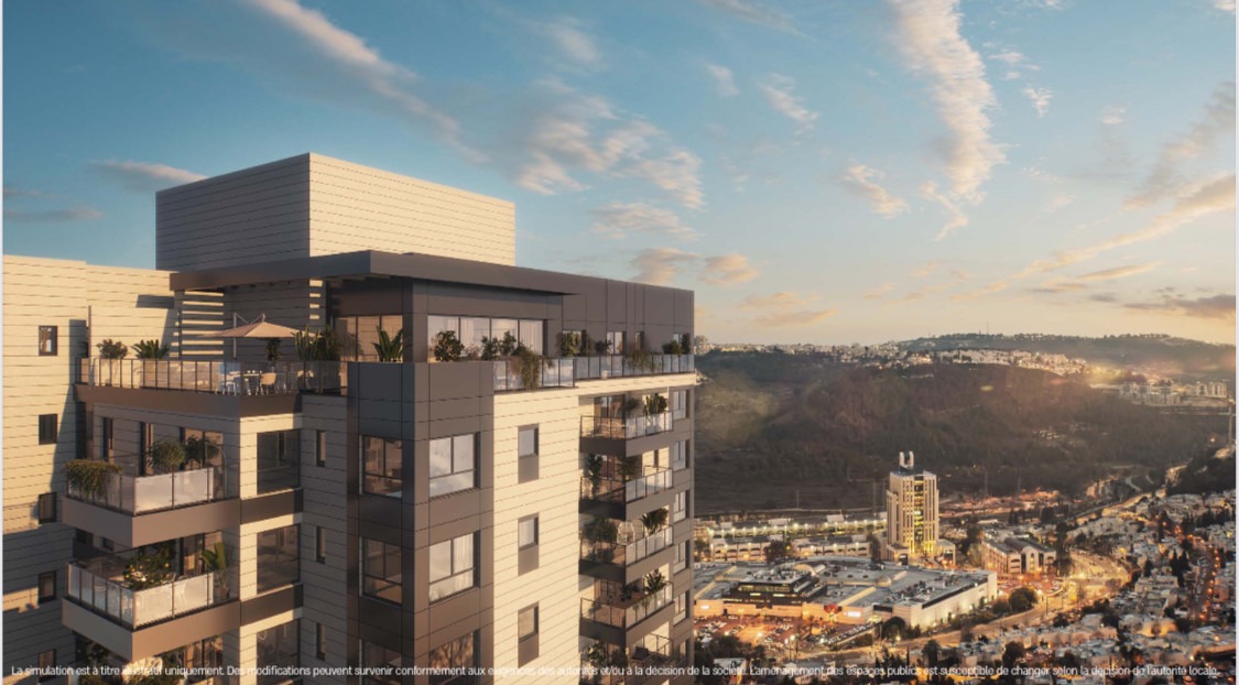 Apartamento 4 cômodos Jerusalém Holyland 513-IBL-267