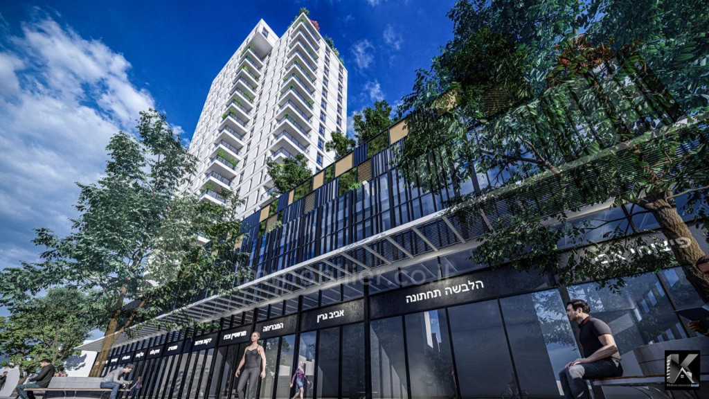 Apartamento 4 cômodos Netanya Kikar 513-IBL-44