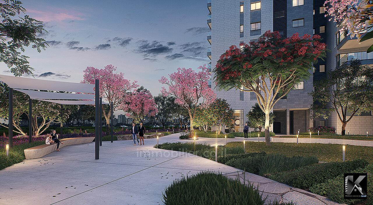Apartamento 5 cômodos Netanya Parc Hayam 513-IBL-88