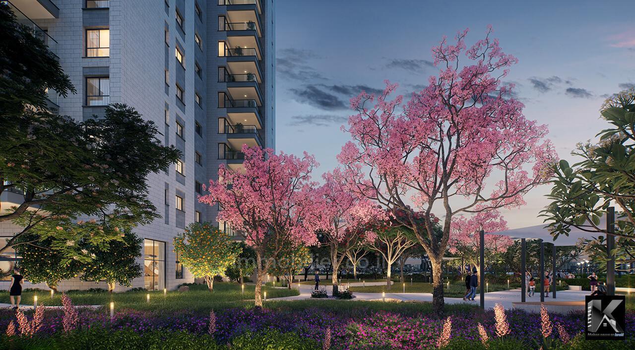 Apartamento 5 cômodos Netanya Parc Hayam 513-IBL-88