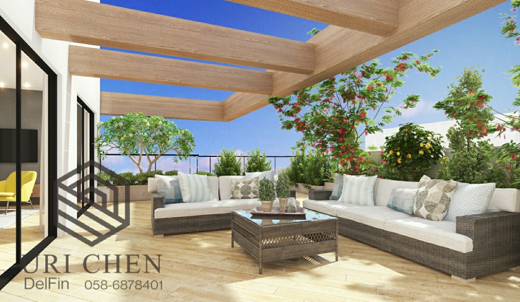 Apartamento 3 cômodos Raanana Próximo de Ariel 514-IBL-2