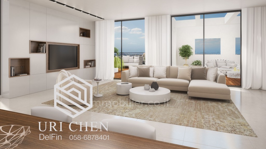 Cobertura 6 cômodos Raanana Próximo de Ariel 514-IBL-7