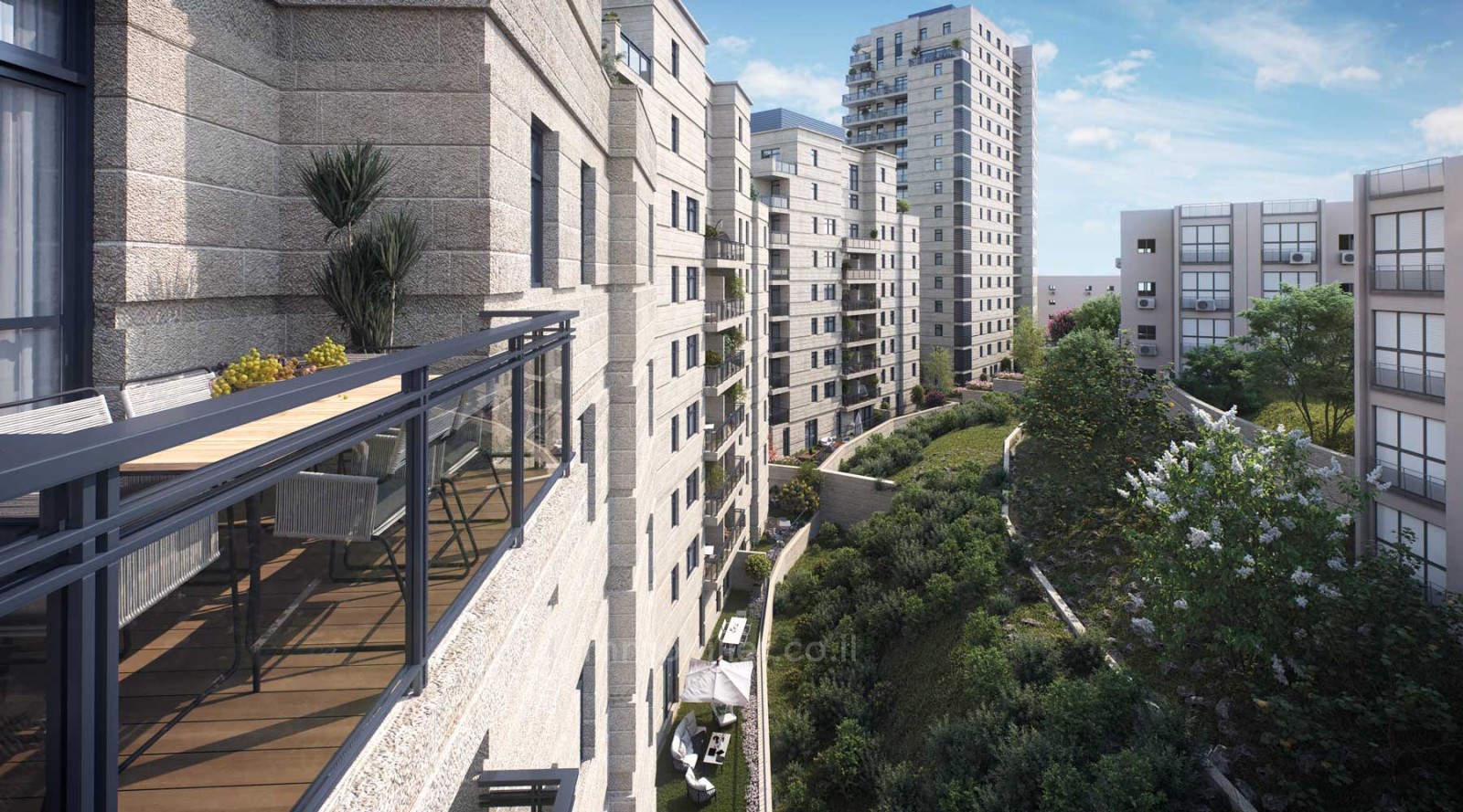 Apartamento 4 cômodos Jerusalém Kiryat Yovel 524-IBL-10