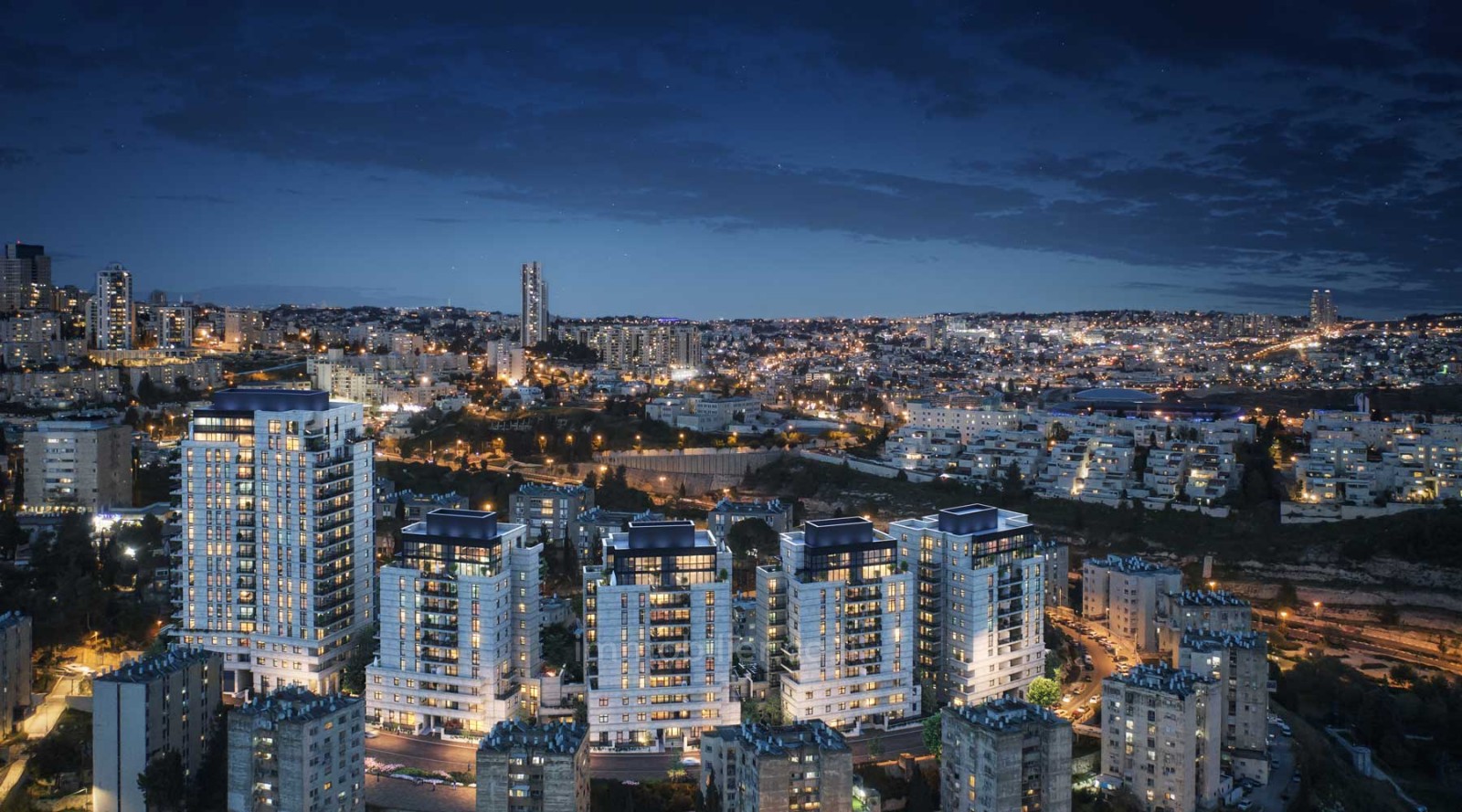 Apartamento 4 cômodos Jerusalém Kiryat Yovel 524-IBL-10