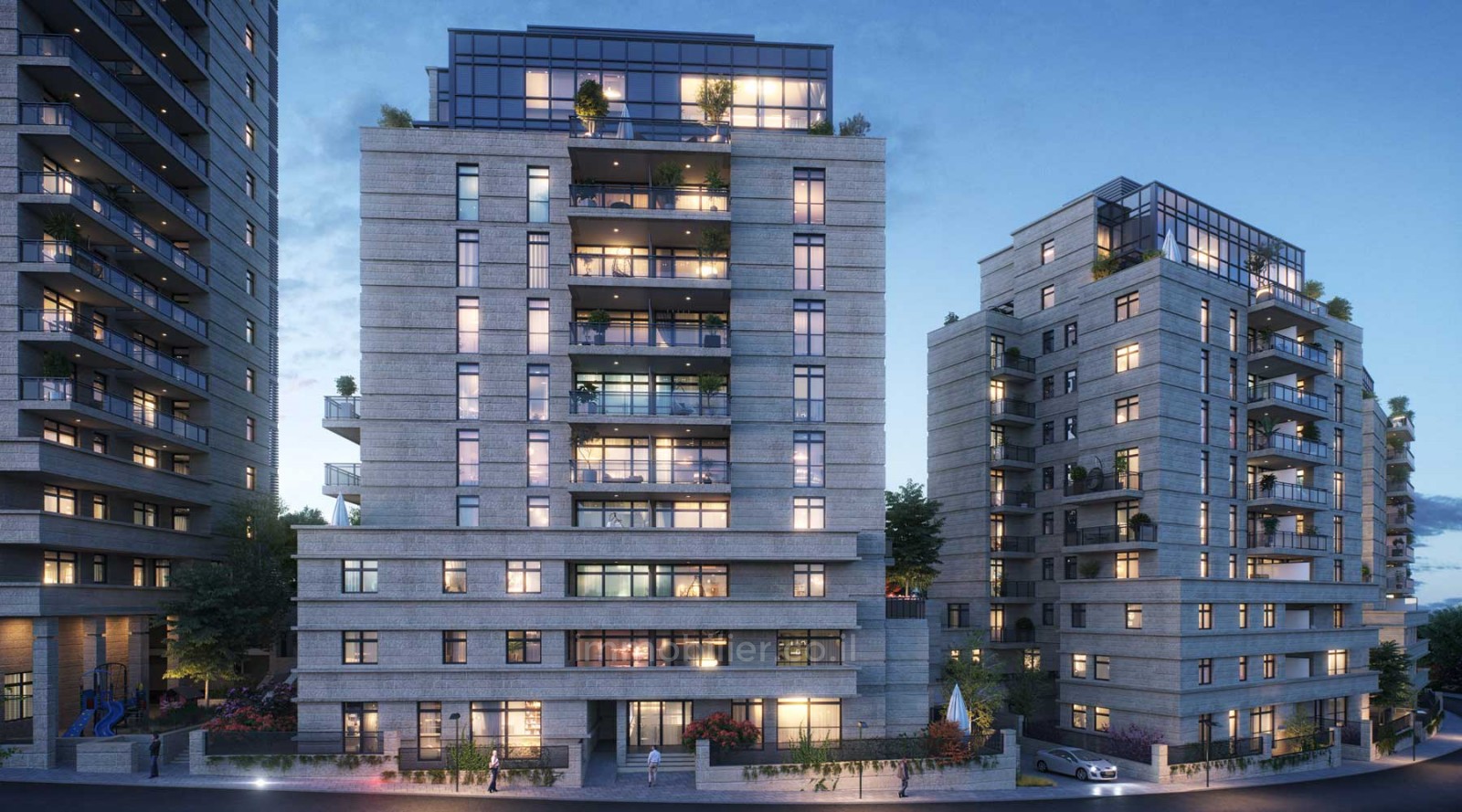 Apartamento 4 cômodos Jerusalém Kiryat Yovel 524-IBL-10