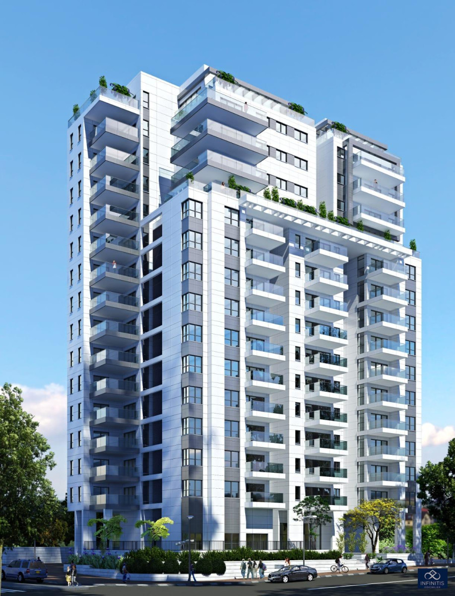 Apartamento 4 cômodos Netanya Kikar 527-IBL-118