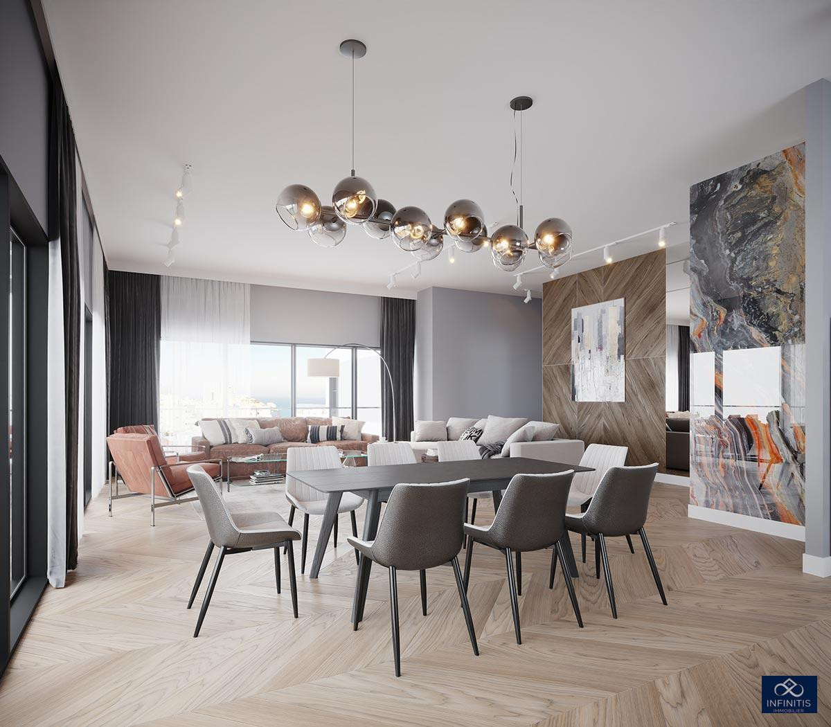 Apartamento 4 cômodos Netanya Kikar 527-IBL-118