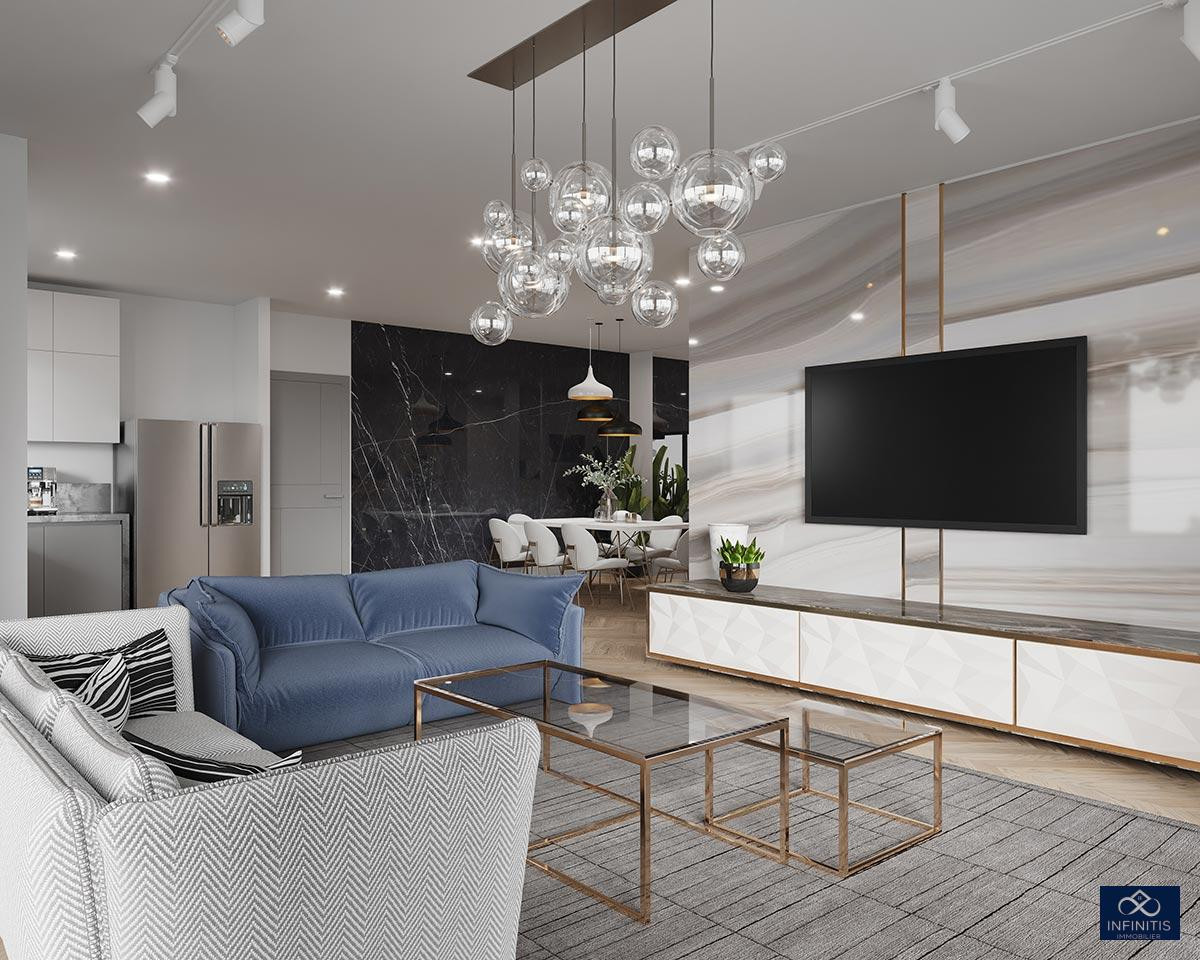 Apartamento 4 cômodos Netanya Kikar 527-IBL-118