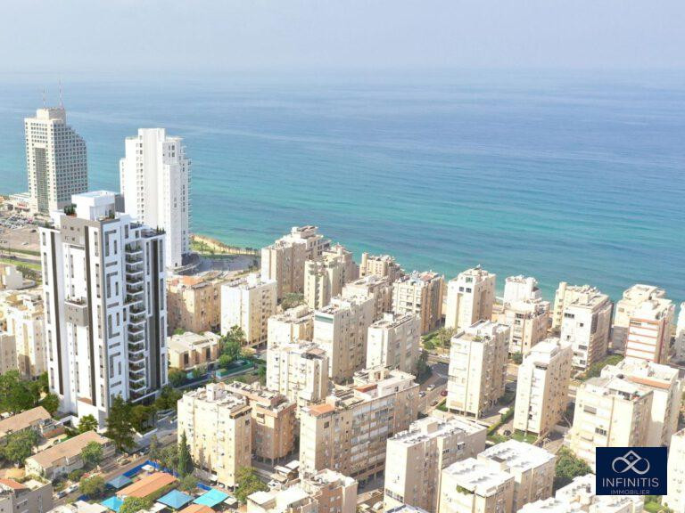 Apartamento 4 cômodos Netanya Centro da cidade 527-IBL-119