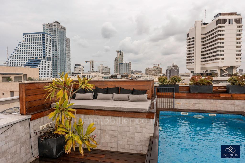 Cobertura 5 cômodos Tel Aviv Lev Tel-Aviv 527-IBL-131